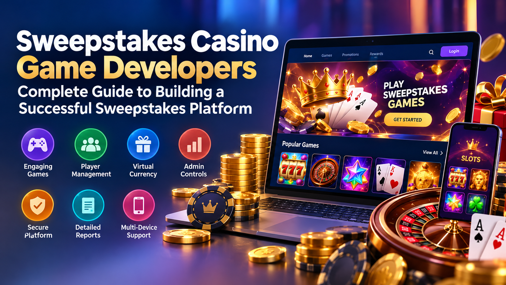 Sweepstakes Casino Game Developers: Complete Guide to Building a Successful Sweepstakes Platform
